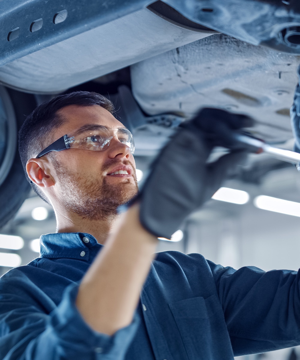 Técnico trabajando