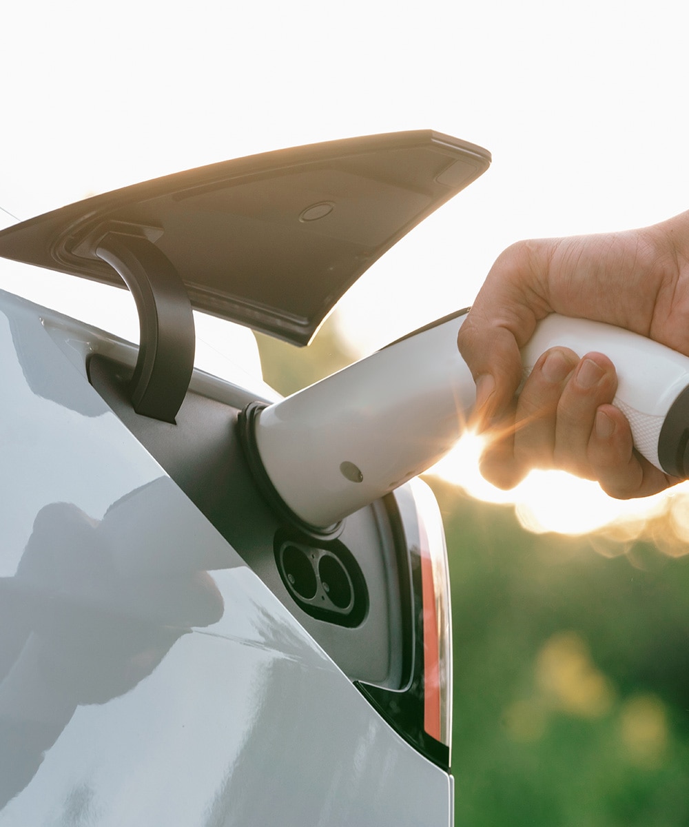 Cargando vehículo eléctrico