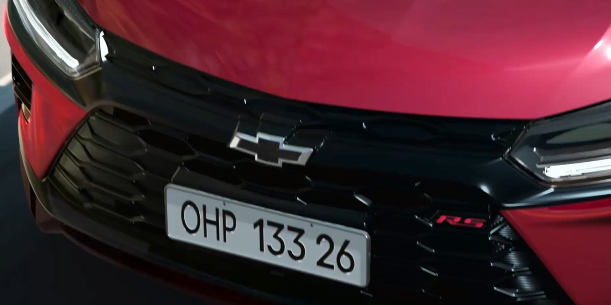 Frontal Chevrolet Onix RS